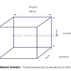 Activ A 210C PEDI Fotel kosmetyczny podologiczny, czarny dostępny w 48h