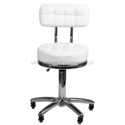 Activ AM-877 Taboret kosmetyczny, biały