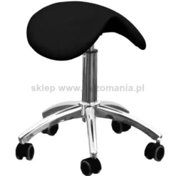 Activ AM-302 Taboret kosmetyczny czarny dostępny w 48h