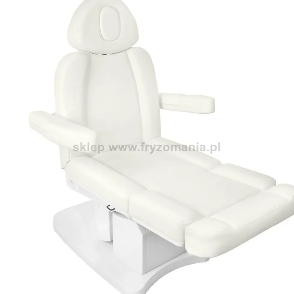 Activ Azzurro 708A Fotel kosmetyczny elektryczny kremowy