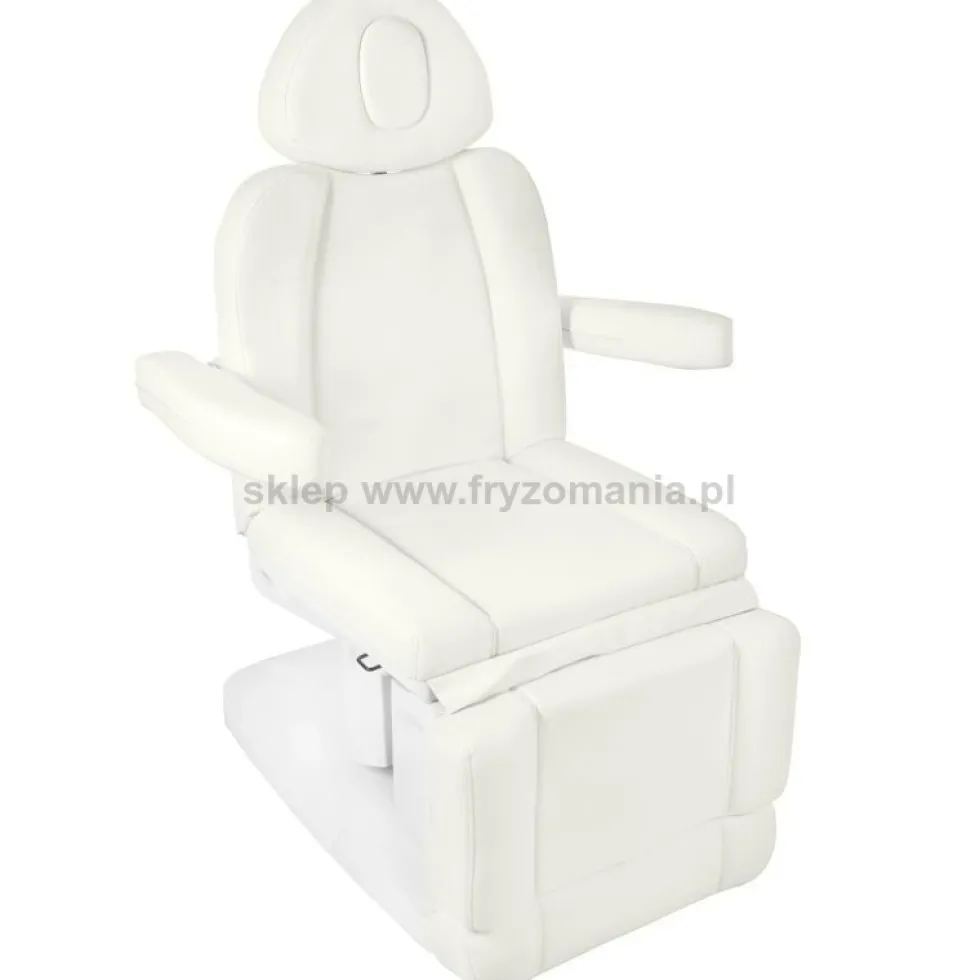 Activ Azzurro 708A Fotel kosmetyczny elektryczny kremowy