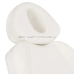 Activ AZZURRO 869A Fotel kosmetyczny, elektryczny, obrotowy, biały dostępny w 48h