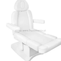 Activ AZZURRO 708A Fotel kosmetyczny elektryczny, biały podgrzewany dostępny w 48h