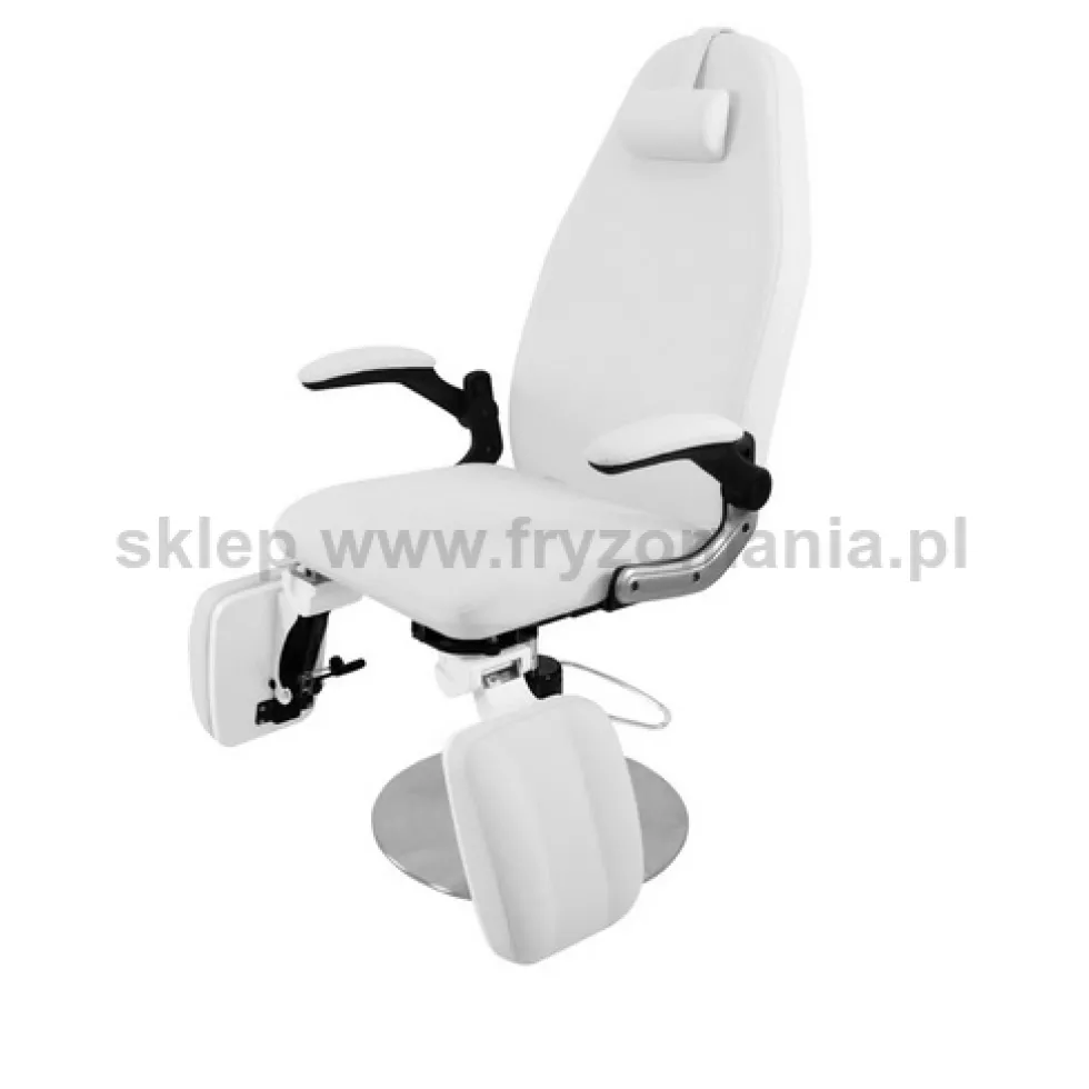 Activ AZZURRO 713A fotel podologiczny hydrauliczny biały
