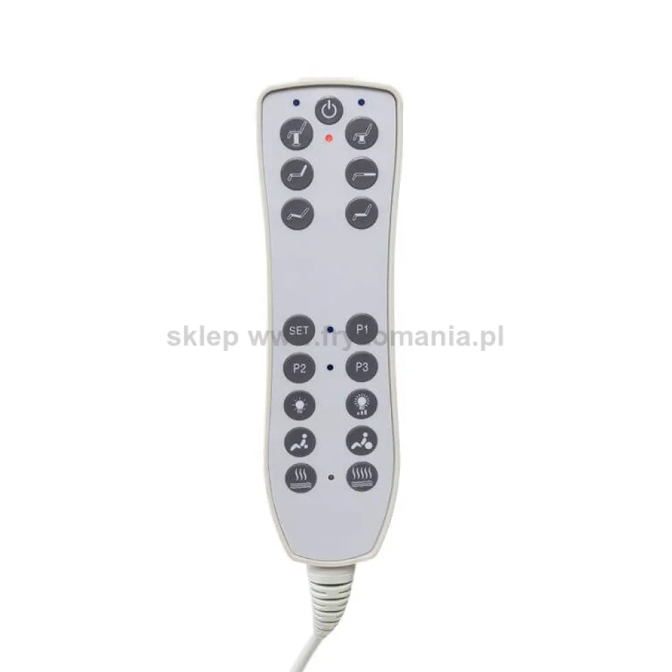 Activ Azzurro Fotel 708B Exclusive, fotel kosmetyczny elektryczny biały, dostępny w 48h