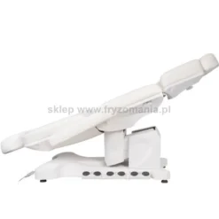 Activ Azzurro Fotel 708B Exclusive, fotel kosmetyczny elektryczny biały, dostępny w 48h