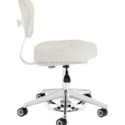 Activ Azzurro 156-F taboret kosmetyczny szary, dostępny w 48h