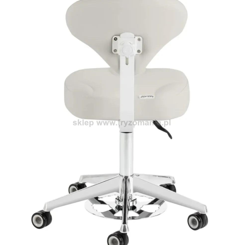 Activ Azzurro 156-F taboret kosmetyczny szary, dostępny w 48h