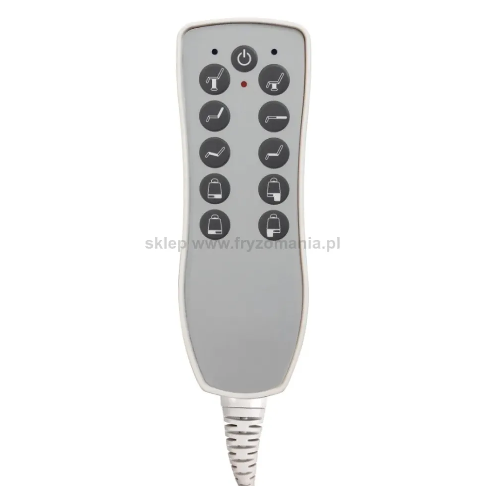 Activ Azzurro Lux Fotel kosmetyczny elektryczny biały, 5 siłowników, dostępny w 48h