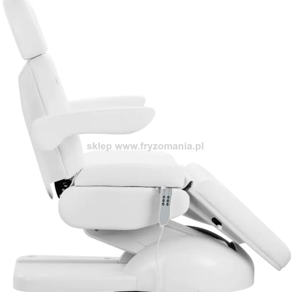 Activ Azzurro Lux Pedi Fotel kosmetyczny elektryczny biały, 3 siłowniki, dostępny w 48h