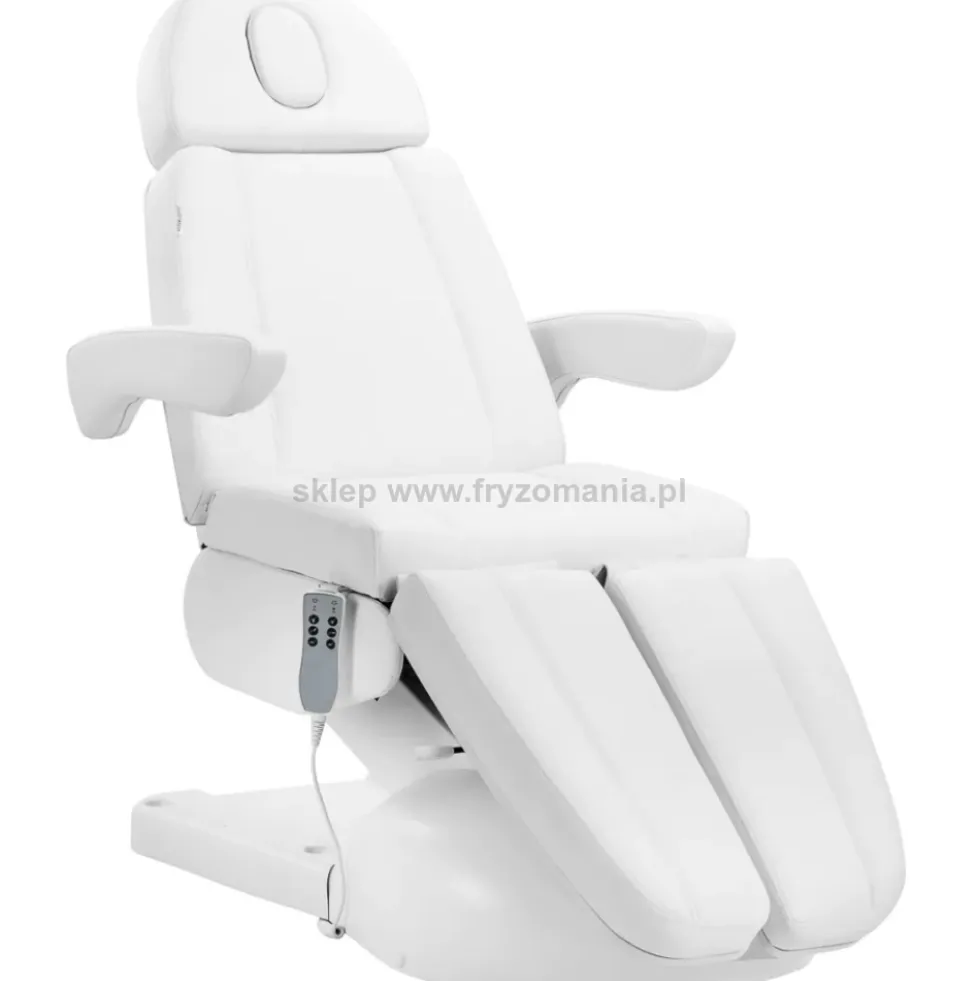 Activ Azzurro Lux Pedi Fotel kosmetyczny elektryczny biały, 3 siłowniki, dostępny w 48h