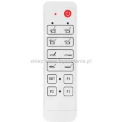 Activ AZZURRO 838 4 silnikowa Leżanka kosmetyczna z podgrzewanym materacem dostępna w 48h