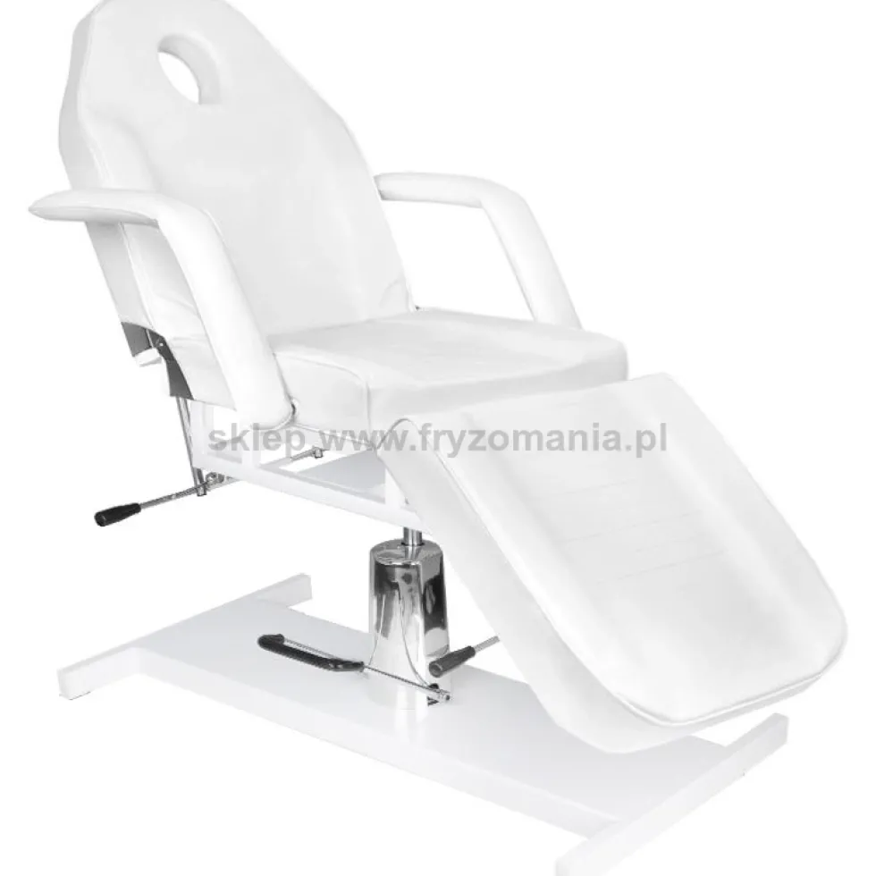 Activ Basic 210 Fotel kosmetyczny hydrauliczny biały