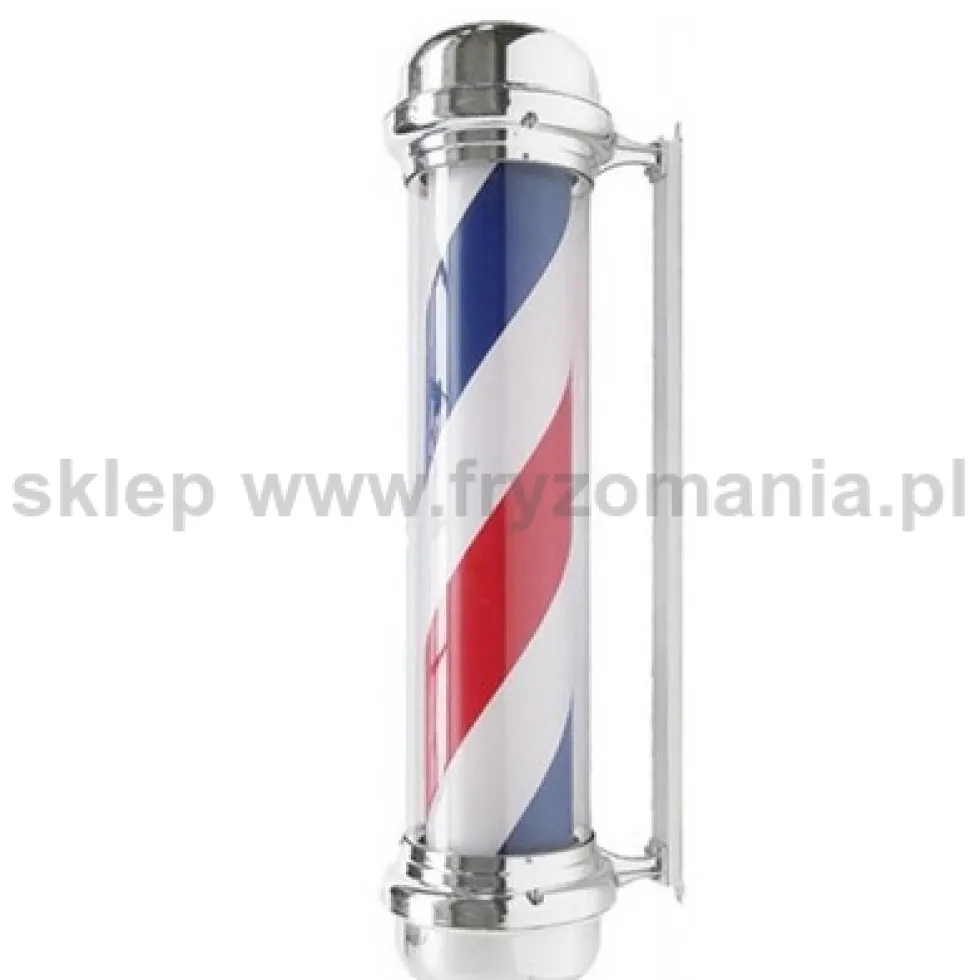 Activ BB-02 Pole Barber Shop Plafon do salonu fryzjerskiego, barberskiego srebrny