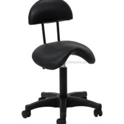 Activ 6001B taboret kosmetyczny czarny, dostępny w 48h