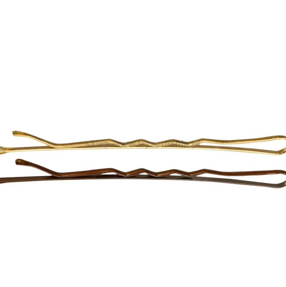 Activ E-64 Wsuwki fryzjerskie do włosów złote mix, 6cm 36szt.