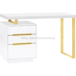 Activ 3311G Biurko kosmetyczne, złoto-białe, dostępne w 48H