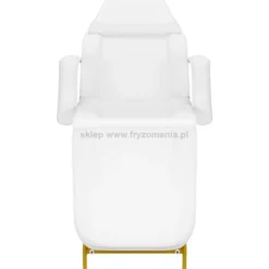 Activ 557G Fotel kosmetyczny złoto-biały z kuwetami