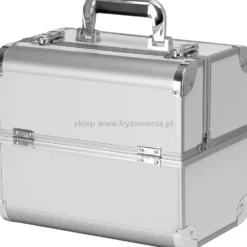 Activ Kuferek kosmetyczny, fryzjerski SC 40 srebrny, dostępny w 48H
