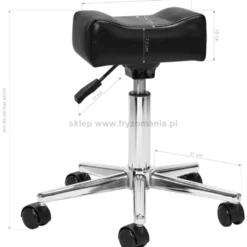 Activ SILLON BELL Podnóżek mobilny do pedicure czarny