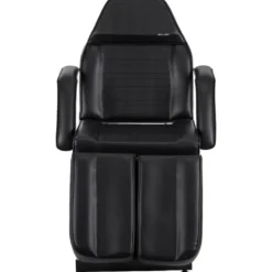 Activ Sillon 210 fotel kosmetyczny hydrauliczny, z kołyską i dzielonym podnóżkiem, czarny, dostępny w 48h