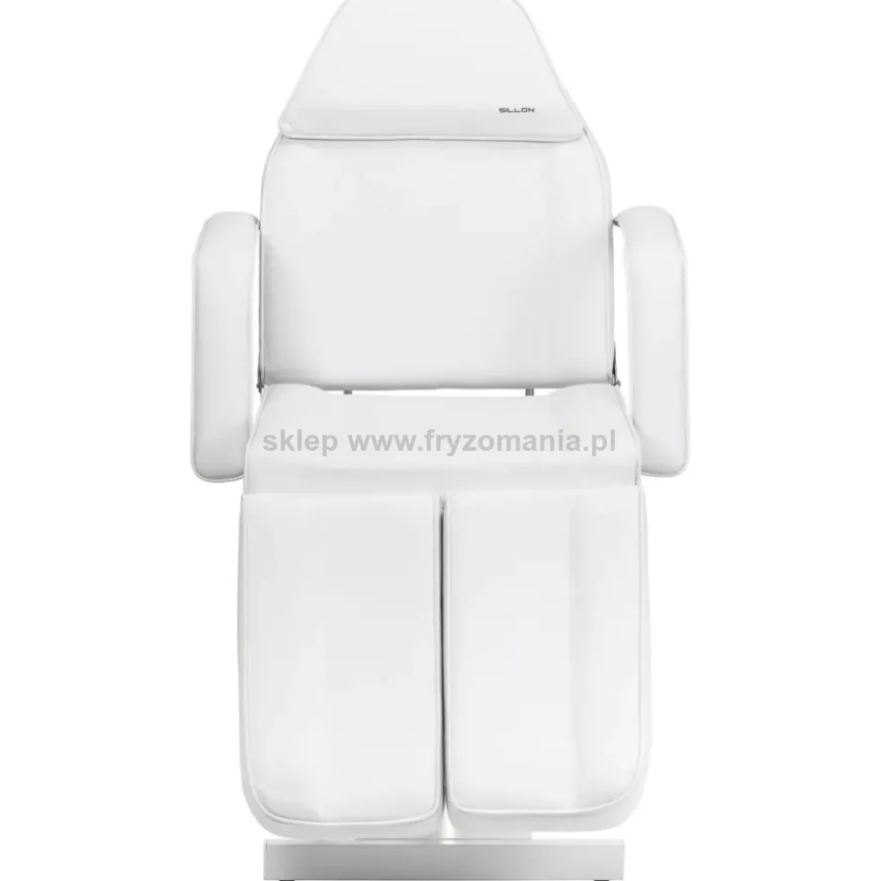 Activ Sillon 210 fotel kosmetyczny hydrauliczny, z kołyską i dzielonym podnóżkiem, biały, dostępny w 48h