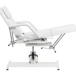 Activ Sillon 210 fotel kosmetyczny hydrauliczny, z kołyską i dzielonym podnóżkiem, biały, dostępny w 48h