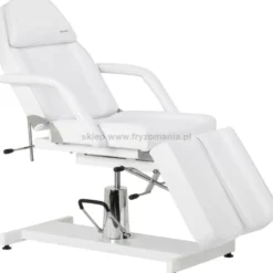 Activ Sillon 210 fotel kosmetyczny hydrauliczny, z kołyską i dzielonym podnóżkiem, biały, dostępny w 48h