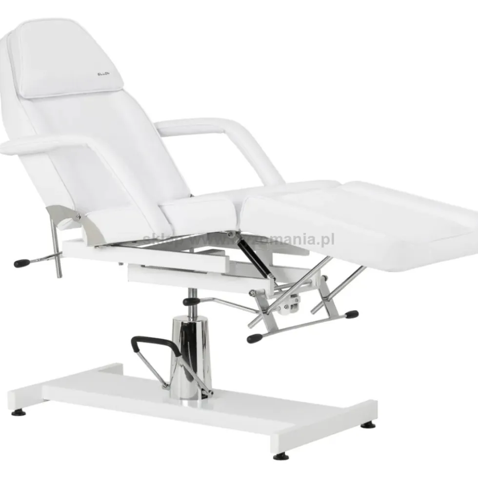 Activ Sillon 210 fotel kosmetyczny hydrauliczny z kołyską, biały, dostępny w 48h