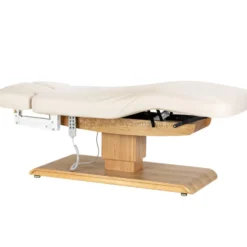 Activ Sillon Relax Leżanka SPA kosmetyczna, kremowa z jasnobrązową podstawą, dostępna w 48H