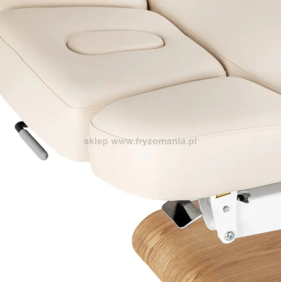 Activ Sillon Relax Leżanka SPA kosmetyczna, kremowa z jasnobrązową podstawą, dostępna w 48H
