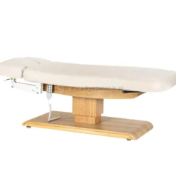 Activ Sillon Relax Leżanka SPA kosmetyczna, kremowa z jasnobrązową podstawą, dostępna w 48H