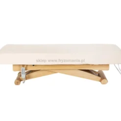 Activ Sillon Siesta Leżanka SPA kosmetyczna, kremowa z jasnobrązową podstawą, dostępna w 48H