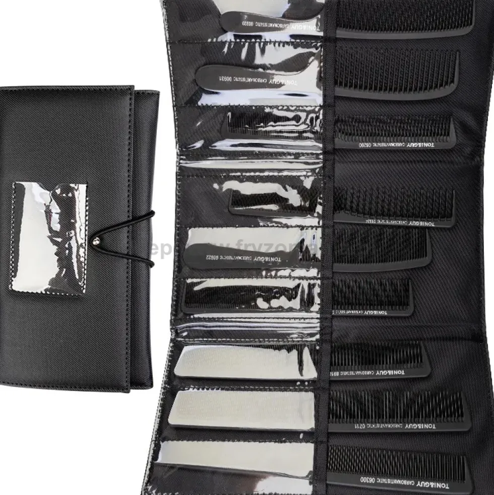 Activ Zestaw grzebieni Toni&Guy Carbon N-20 9 szt.