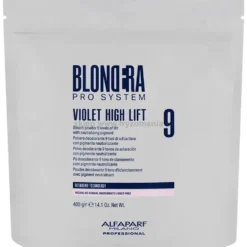 Alfaparf Blondera Violet High Lift 9 rozjaśniacz do włosów z pigmentem fioletowym do 9 tonów rozjaśnienia 400g