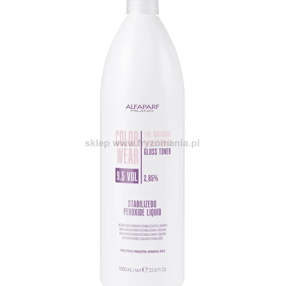 Alfaparf Color Wear Gloss Toner Peroxide Aktywator do farb 2,85% 1000ml