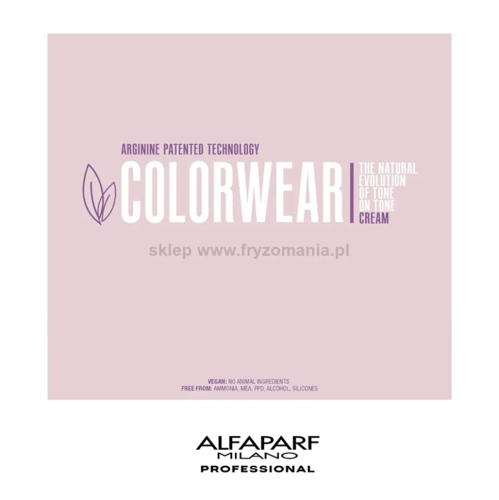 Alfaparf Color Wear Paleta kolorów