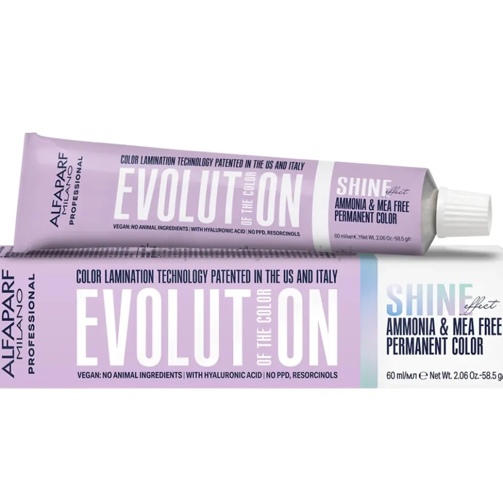 Alfaparf Evolution of the color Shine Farba do włosów bez amoniaku, MEA, PPD 60ml