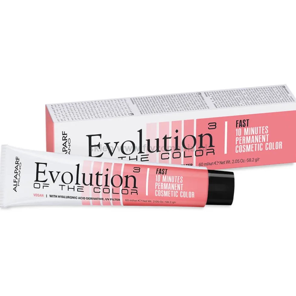Alfaparf Evolution of the Color3 FAST Farba do trwałej koloryzacji włosów, 10 minut 60ml