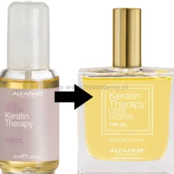 Alfaparf Keratin Therapy Lisse Design zestaw wygładzający włosy szampon i odżywka 2x250ml + olejek 50ml