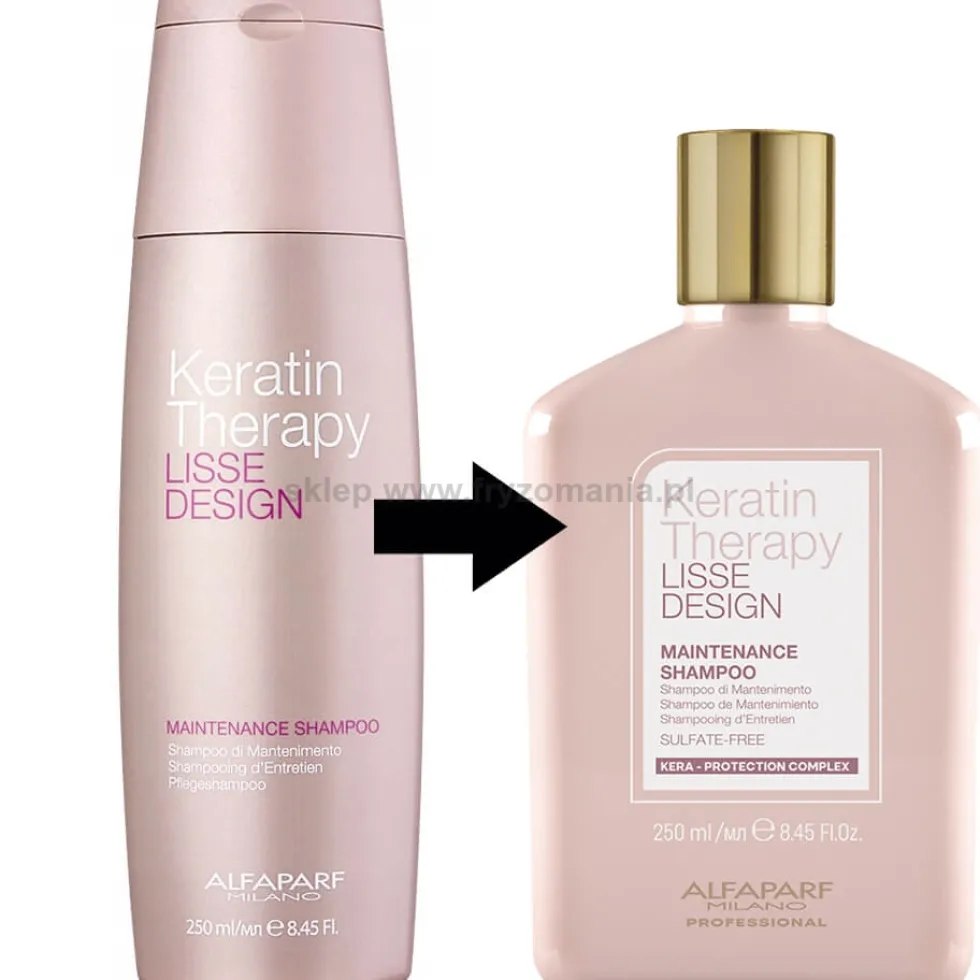 Alfaparf Keratin Therapy Lisse Design odżywka po keratynowym prostowaniu włosów 250ml