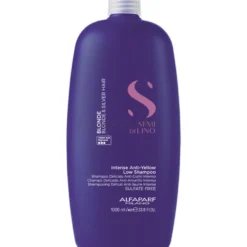 Alfaparf Semi Di Lino Blonde Intense Anti-Yellow Szampon do włosów blond i siwych 1000ml