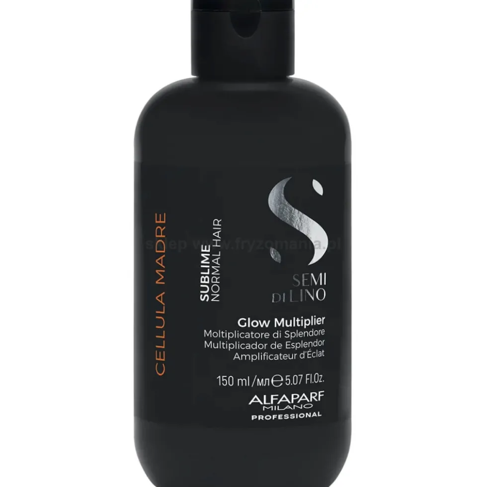 Alfaparf Semi Di Lino Cellula Madre Glow Aktywator serum nabłyszczające do włosów normalnych 150ml