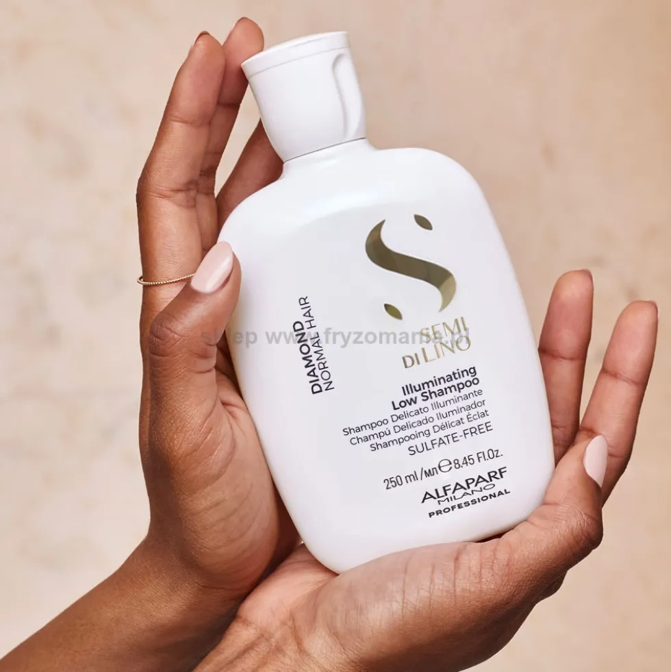 Alfaparf Semi Di Lino DIAMOND szampon rozświetlający do włosów normalnych 250ml