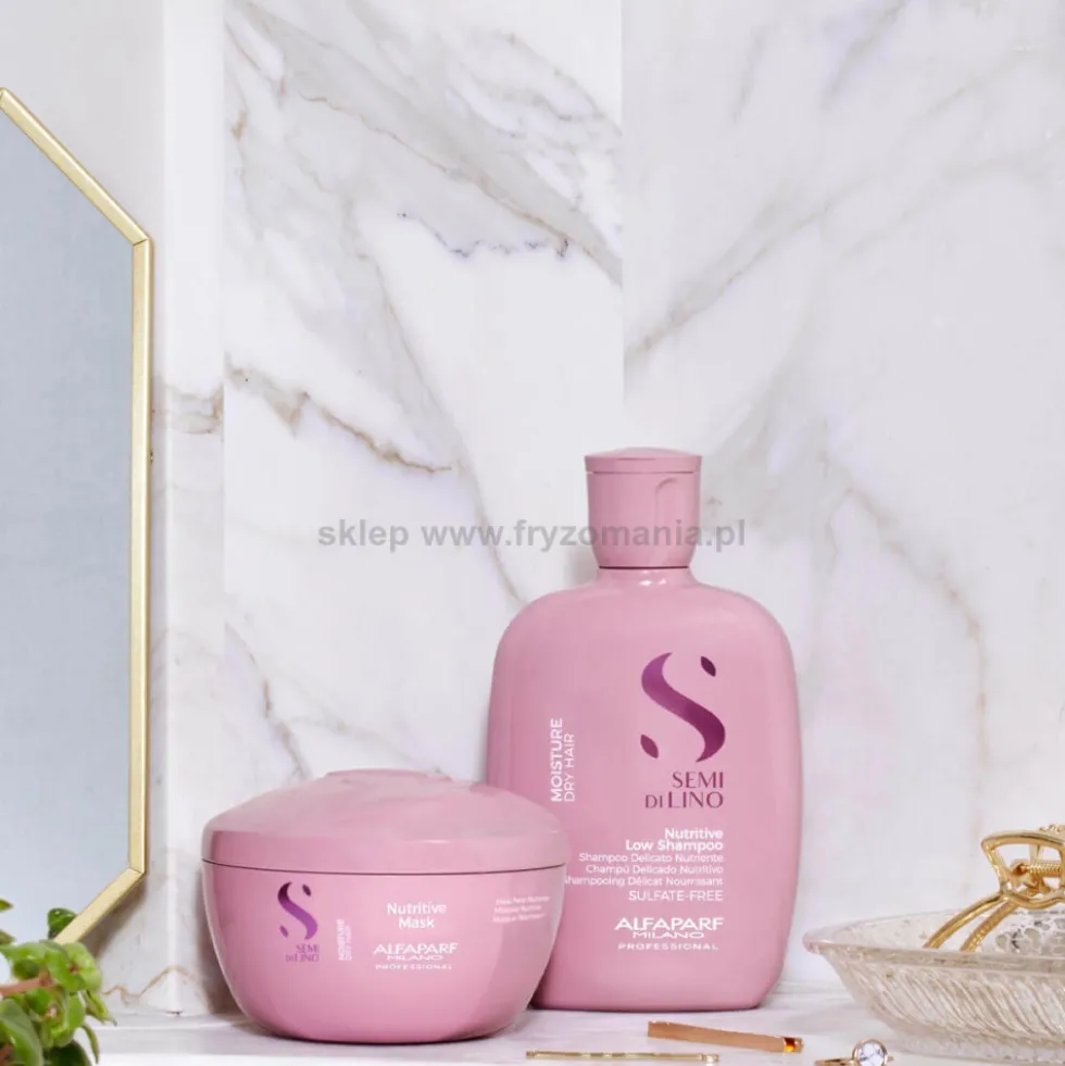 Alfaparf Semi Di Lino MOISTURE szampon nawilżający do włosów mocno odwodnionych 250ml