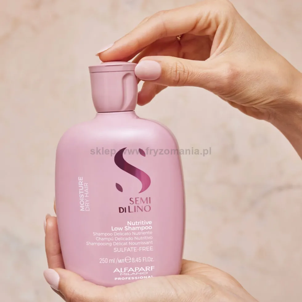 Alfaparf Semi Di Lino MOISTURE szampon nawilżający do włosów mocno odwodnionych 250ml