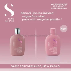 Alfaparf Semi Di Lino MOISTURE szampon nawilżający do włosów mocno odwodnionych 250ml