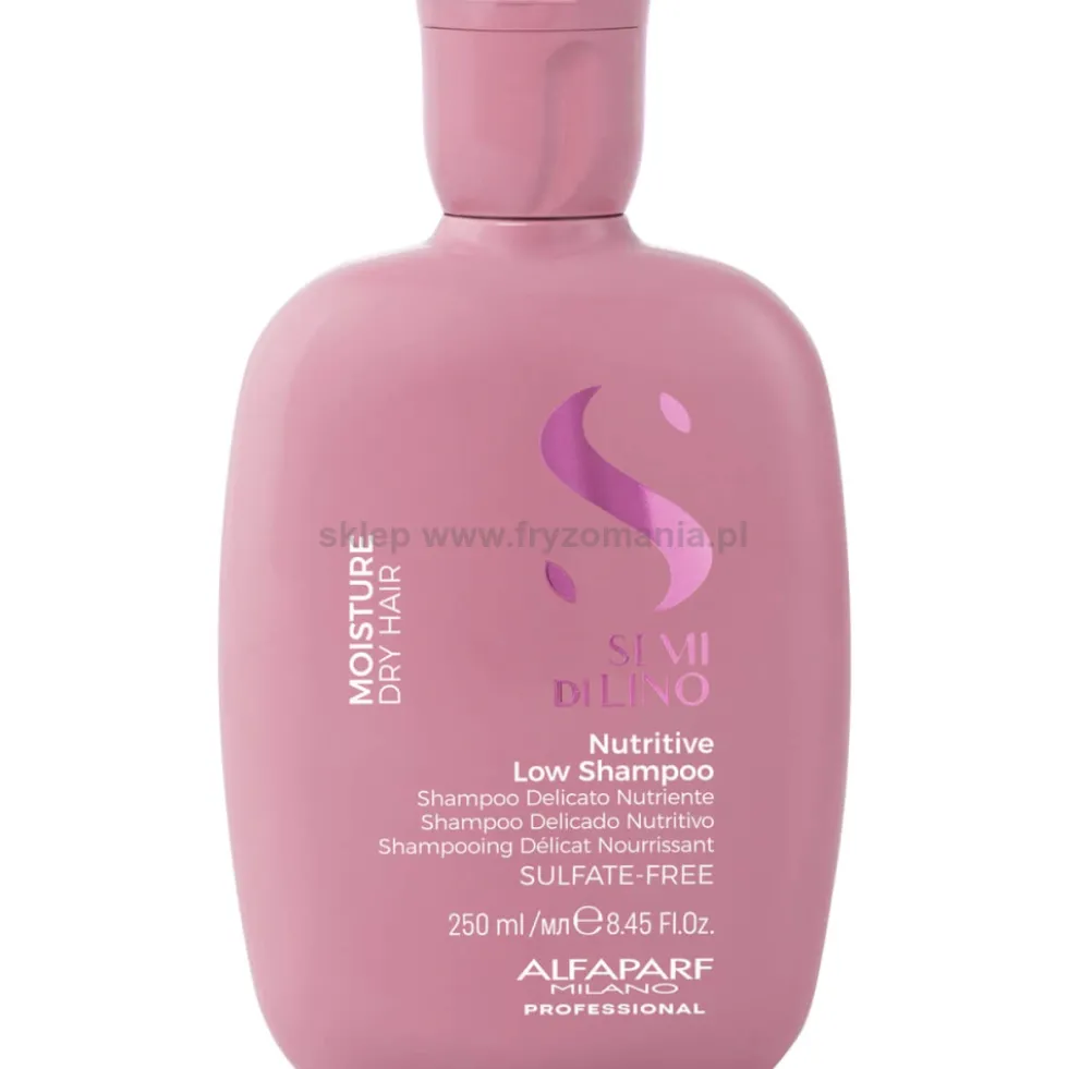 Alfaparf Semi Di Lino MOISTURE szampon nawilżający do włosów mocno odwodnionych 250ml