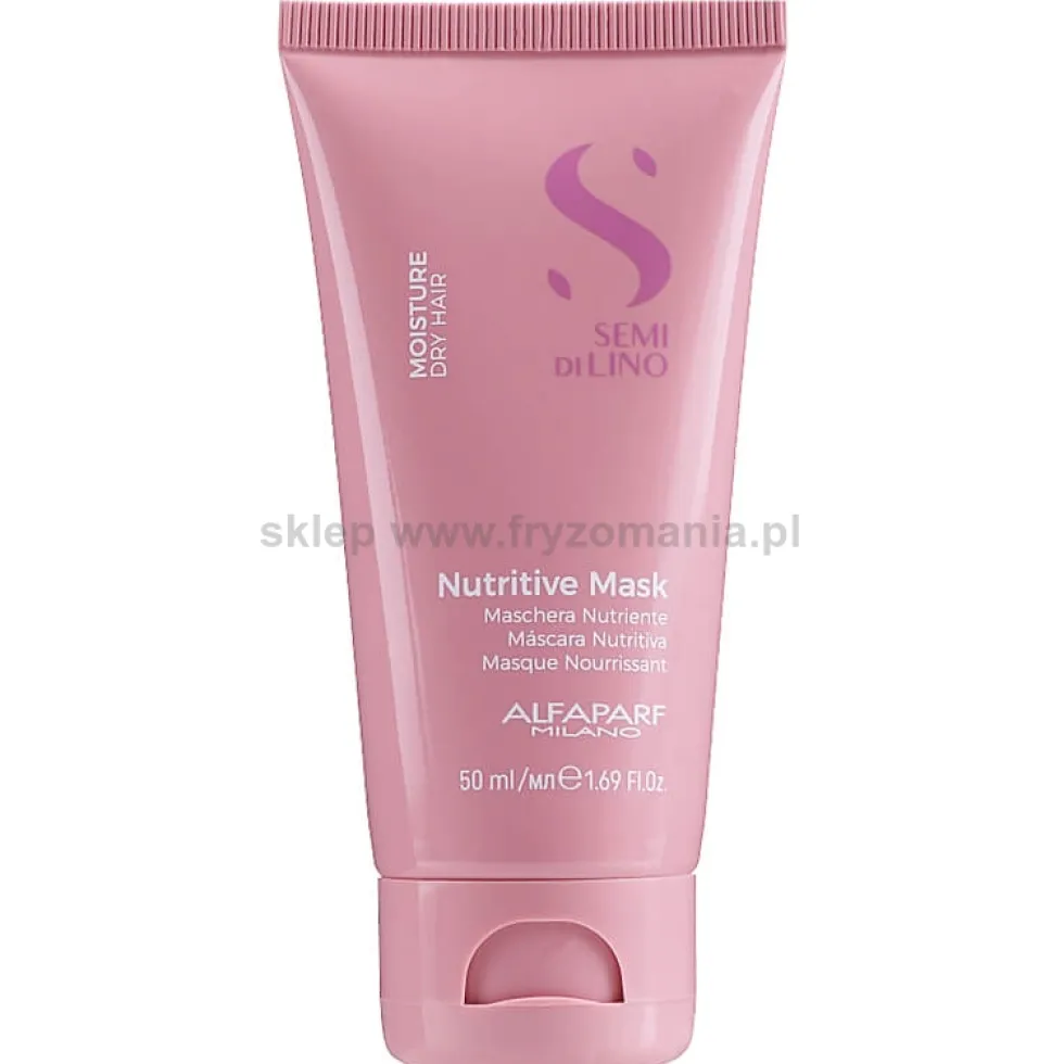 Alfaparf Semi Di Lino Moisture Maska nawilżająca do włosów suchych 50ml