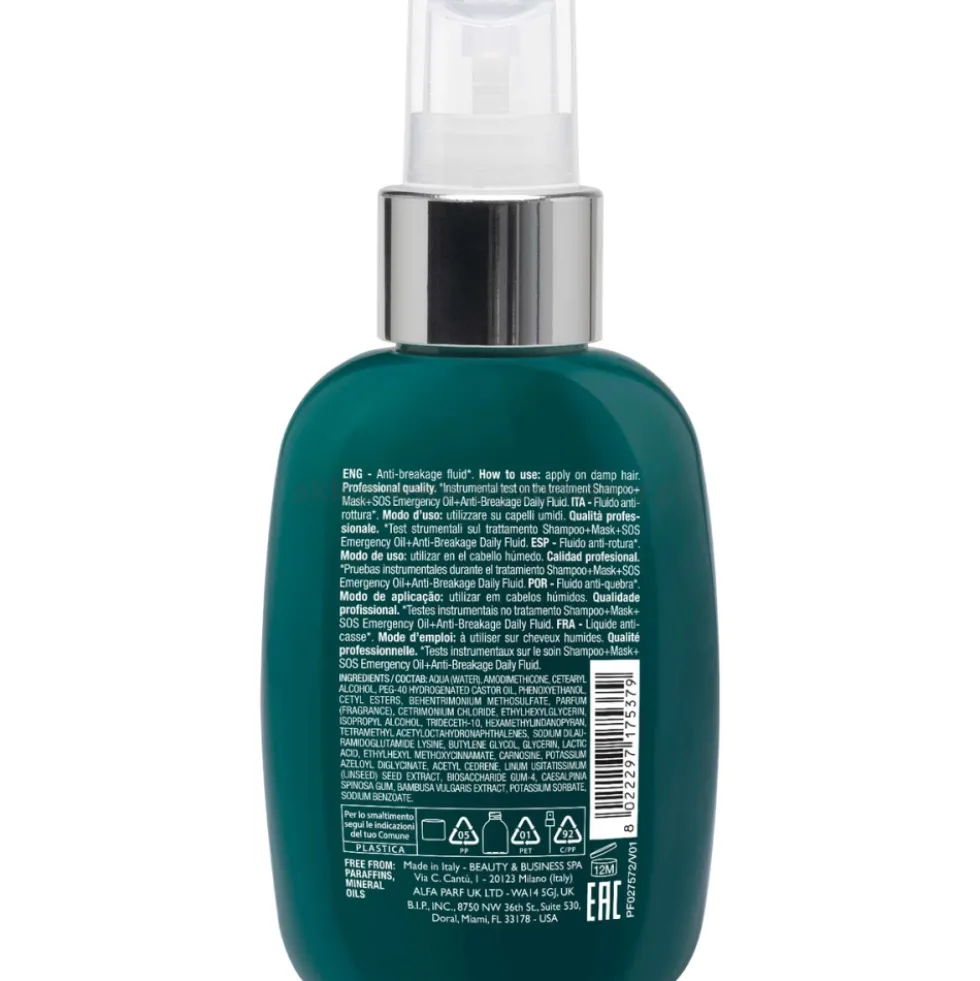 Alfaparf Semi Di Lino Reconstruction Anti-breakage Fluid regenerujący do włosów zniszczonych i cienkich 125ml